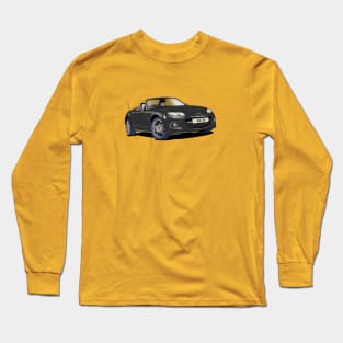 Black Mazda Miata MX-5 Long Sleeve T-Shirt